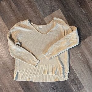 Lucky Brand cream knit sweater